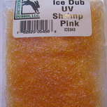 Ice dub Hareline UV fl shrimp pink